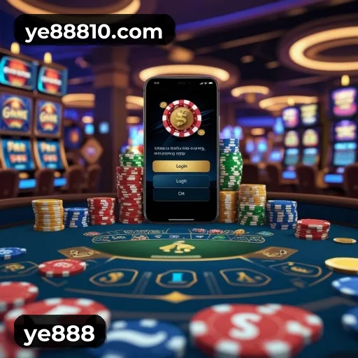 Aplicativo móvel ye888 para iOS e Android